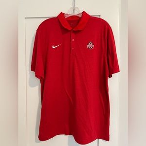 Nike Ohio State Mens Polo Size L